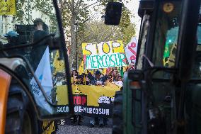 Protest Against the Mercosur Agreement - Paris