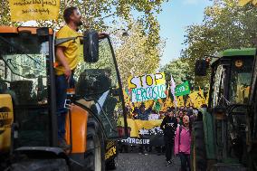 Protest Against the Mercosur Agreement - Paris