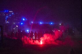 Demonstration Against the Italy-Israel Match - Italy