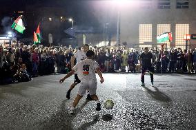 Symbolic Italy-Palestine Match Held In Rome