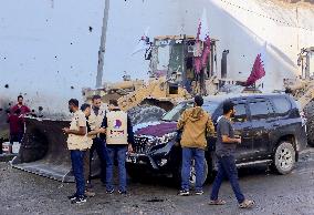 Gaza Streets Debris Removal