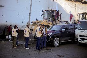 Gaza Streets Debris Removal
