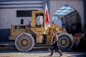 Gaza Streets Debris Removal