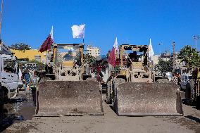 Gaza Streets Debris Removal