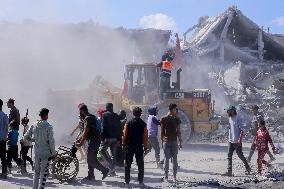 Gaza Streets Debris Removal