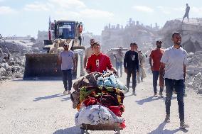 Gaza Streets Debris Removal