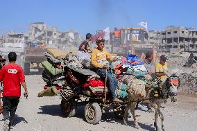 Gaza Streets Debris Removal