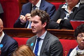 PM Lecornu General Policy Statement at The National Assembly - Paris