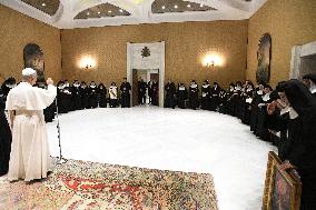Pope Leo XIV Meets Mexican Augustinian Recollect Sisters - Vatican