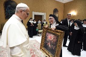 Pope Leo XIV Meets Mexican Augustinian Recollect Sisters - Vatican