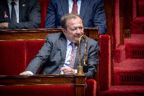 Session of questions to the government at The National Assembly - Paris AJ