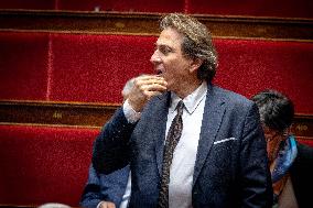 Session of questions to the government at The National Assembly - Paris AJ