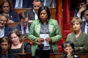 Session of questions to the government at The National Assembly - Paris AJ