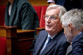 Session of questions to the government at The National Assembly - Paris AJ