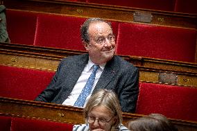 Session of questions to the government at The National Assembly - Paris AJ