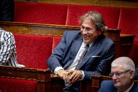 Session of questions to the government at The National Assembly - Paris AJ