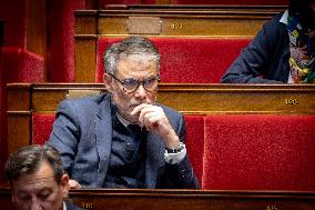 Session of questions to the government at The National Assembly - Paris AJ