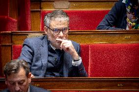 Session of questions to the government at The National Assembly - Paris AJ