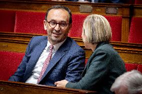 Session of questions to the government at The National Assembly - Paris AJ