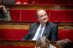 Session of questions to the government at The National Assembly - Paris AJ