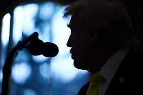 US President Donald Trump and FBI Director Kash Patel speak in the Oval Office