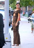 Ana Ivanovic Heads To Victoria s Secret Fashion Show - NYC