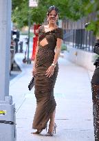 Ana Ivanovic Heads To Victoria s Secret Fashion Show - NYC