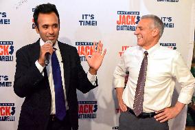Jack Ciattarelli and Vivek Ramaswamy Campaign in New Jersey