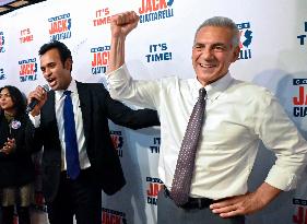 Jack Ciattarelli and Vivek Ramaswamy Campaign in New Jersey