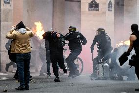 Filming Of Quentin Dupieux New Movie Full Phil - Paris