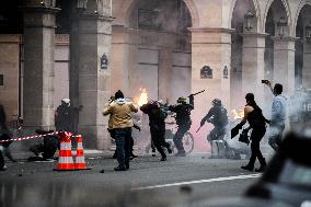 Filming Of Quentin Dupieux New Movie Full Phil - Paris