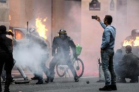 Filming Of Quentin Dupieux New Movie Full Phil - Paris