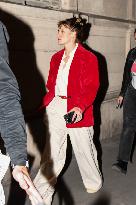Kristen Stewart Leaves Her Set - Paris