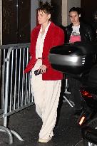 Kristen Stewart Leaves Her Set - Paris