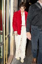 Kristen Stewart Leaves Her Set - Paris