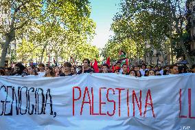 General strike for Palestine - Barcelona