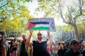 General strike for Palestine - Barcelona