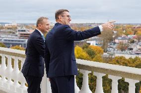 Piotr Serafin met with Estonian PM Kristen Michal