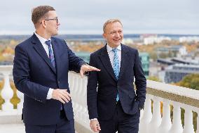 Piotr Serafin met with Estonian PM Kristen Michal