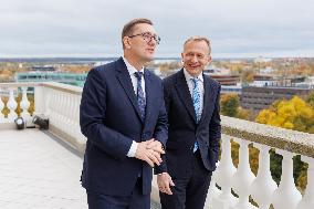 Piotr Serafin met with Estonian PM Kristen Michal