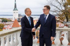 Piotr Serafin met with Estonian PM Kristen Michal
