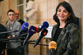 Motion de censure vote at the National Assembly in Paris FA