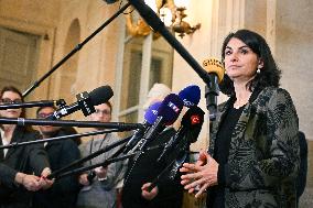 Motion de censure vote at the National Assembly in Paris FA