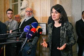 Motion de censure vote at the National Assembly in Paris FA