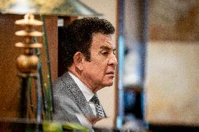 Portraits of the Candidate of the Liberal Party of Honduras Salvador Nasralla - Madrid