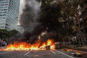 Unitary Demonstration in Barcelona in Favor of Palestine - Barcelona