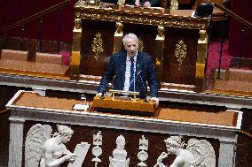 No-confidence motion against Prime Minister Lecornu government - Paris