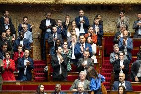 No-confidence motion against Prime Minister Lecornu government - Paris