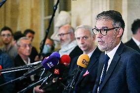 Motion de censure vote at the National Assembly in Paris FA