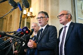 Motion de censure vote at the National Assembly in Paris FA